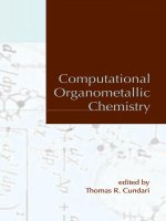 Computational organometallic chemistry 2001   cundari 
