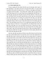 SKKN Nghiên cứu và ứng dụng một số trò chơi vận động nhằm phát triển tố chất thể lực, sức mạnh tốc độ cho học sinh bậc THCS