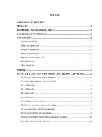Thực trạng và giải pháp hoàn thiện công tác tạo động lực cho người lao động tại Công ty CP Quản lý và Xây dựng Công trình Giao thông 236