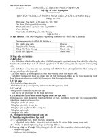 Biên bản SHCM hóa 7  2017 2018