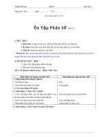 Giáo án toán buổi chiều lớp 5