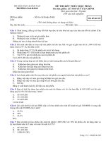 cau hoi trac nghiem ly thuyet tai chinh 2 