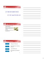 Bài giảng lý thuyết kiểm toán chương I Tổng quan về kiểm toán