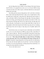 Thực trạng, giải pháp nâng cao công tác đào tạo, bồi dưỡng cán bộ công chức cấp xã của xã Hồng Minh, huyện Hưng Hà, tỉnh Thái Bình