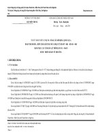 THUYẾT MINH THIẾT kừ dự án  NÂNG cấp, mở RỘNG  QUỐC lộ 1a, đoạn THANH hóa   DIỄN CHÂU gói THẦU số 13 đoạn từ KM 407 + 00 0    KM 414 + 00 0 