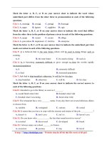 52. Đề thi thử THPTQG năm 2018 - Môn Tiếng Anh - Luyện đề THPT QG - Cô Mai Phương - Đề chuẩn 05 - File word có lời giải chi tiết