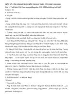 MỘT SỐ CÂU HỎI BỔ TRỢ PHẦN PHONG TRÀO DÂN CHỦ 19361939