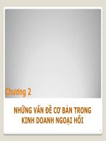 Những vấn đề cơ bản trong kinh doanh ngoại hối