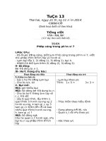 giáo án lớp 1 theo ckt