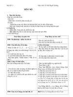 Giáo án Giải tích 11 chương 4 bài 3: Hàm số liên tục