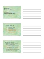 Lecture 5 International trade policy