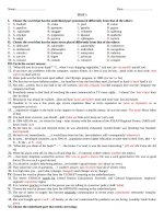 bài kiểm tra lớp 12 tiếng anh