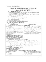 Giáo án Đại số 11 chương 3 bài 4: Cấp số nhân