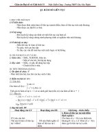 Giáo án Giải tích 11 chương 4 bài 3: Hàm số liên tục