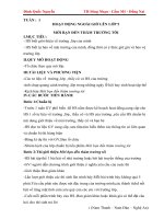 GIÁO ÁN HOẠT ĐỘNG NGOÀI GIỜ LÊN LỚP 5 CHI TIẾT