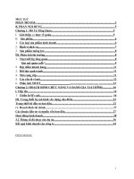 Tiểu luận Lập dự án quán Cafe Sinh viên