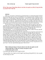 Thực trạng về chăm sóc sức khỏe cho người cao tuổi thuc tien Ha Noi