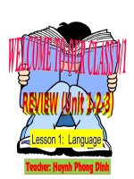 English 9: Review 1 (language)