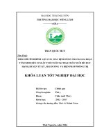 Theo dõi tình hình lợn con mắc bệnh phân trắng giai đoạn từ sơ sinh đến 21 ngày tuổi nuôi tại trại chăn nuôi Bùi Huy Hạnh, huyện Tứ Kỳ  Hải Dương và biện pháp phòng trị. (Khóa luận tốt nghiệp)