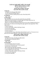 TUẦN sự KIỆN biểu diễn văn nghệ mừng đảng mừng xuân dạy bé hát múa 