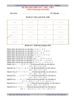 Vòng 10   lớp 1 (24 01 2018)