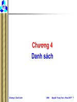 cấu trúc dữ liệu Chương 4