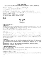 Giáo án nộp thi Giáo viên giỏi Ngữ văn : Bài Hầu trời (Tản đà)