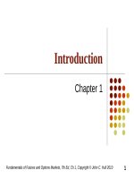Fundamentals of Futures and Options Markets, 7th Ed, Ch 1