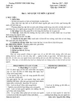 Giao an hoc ki 1 chuan KTKN 20172018 lớp 6 môn lịch sử