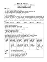 Chủ đề trường mầm non lớp học của bé 