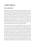 TIỂU LUẬN VĂN HỌC TRUNG ĐẠI CUỐI KÌ.HƯƠNG.DOCX.