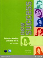 New success pre intermediate student book
