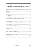 CFA level 3 secret sauce 2014 