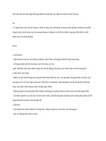 suy nghĩ về vai trò của lối sống trung thực