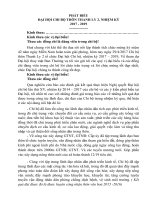 Phát biểu của lãnh đạo xã trong Đại hội chi bộ nông nghiệp