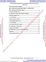 luận văn kĩ thuật tổng hợp giải phương trình, hệ phương trình hỗn hợp 