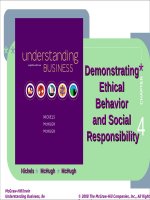 Understanding business 8th by mcchugh nickels chapter 04 