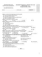 đề tin 6 LT HK1 có đáp án 270