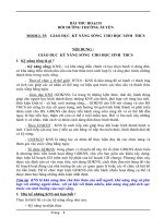 BÀI THU HOẠCH BDTX THPT MODUL 35