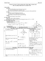 Giáo án Đại số 10 chương 6 bài 2: Giá trị lượng giác của một cung