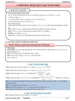 Chuyên đề quy nạp toán học, dãy số, cấp số cộng và cấp số nhân – nguyễn bảo vương 