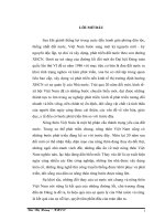 Khóa luận vấn đề cấp nước sạch ở nông thôn việt nam hiện nay 