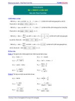 Bài 1  hàm số LƯỢNG GIÁC