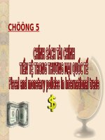 Chương 5 chinh sach tai chinh tien te 