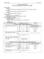 Giáo án Đại số 10 chương 5 bài 3: Số trung bình cộng. Số trung vị. Mốt