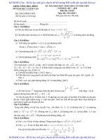 Đề thi HSG môn Toán lớp 12 sở GDĐT Hòa Bình năm 20172018 có đáp án
