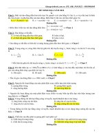 Giải đề thi THPT quốc gia 2018 môn vật lý mới nhất 