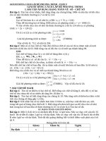 GIẢI BT BẰNG CÁCH lập hệ PHƯƠNG TRÌNH