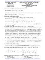 Đề thi HSG môn toán lớp 12 sở GDĐT Bình Phước năm 2017 2018 có đáp án