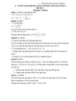 Tuyen tap bo de thi hoc sinh gioi mon toan 9  co dap an